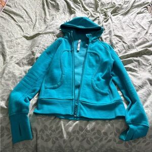 Lululemon Scuba Hoody, size 8, teal